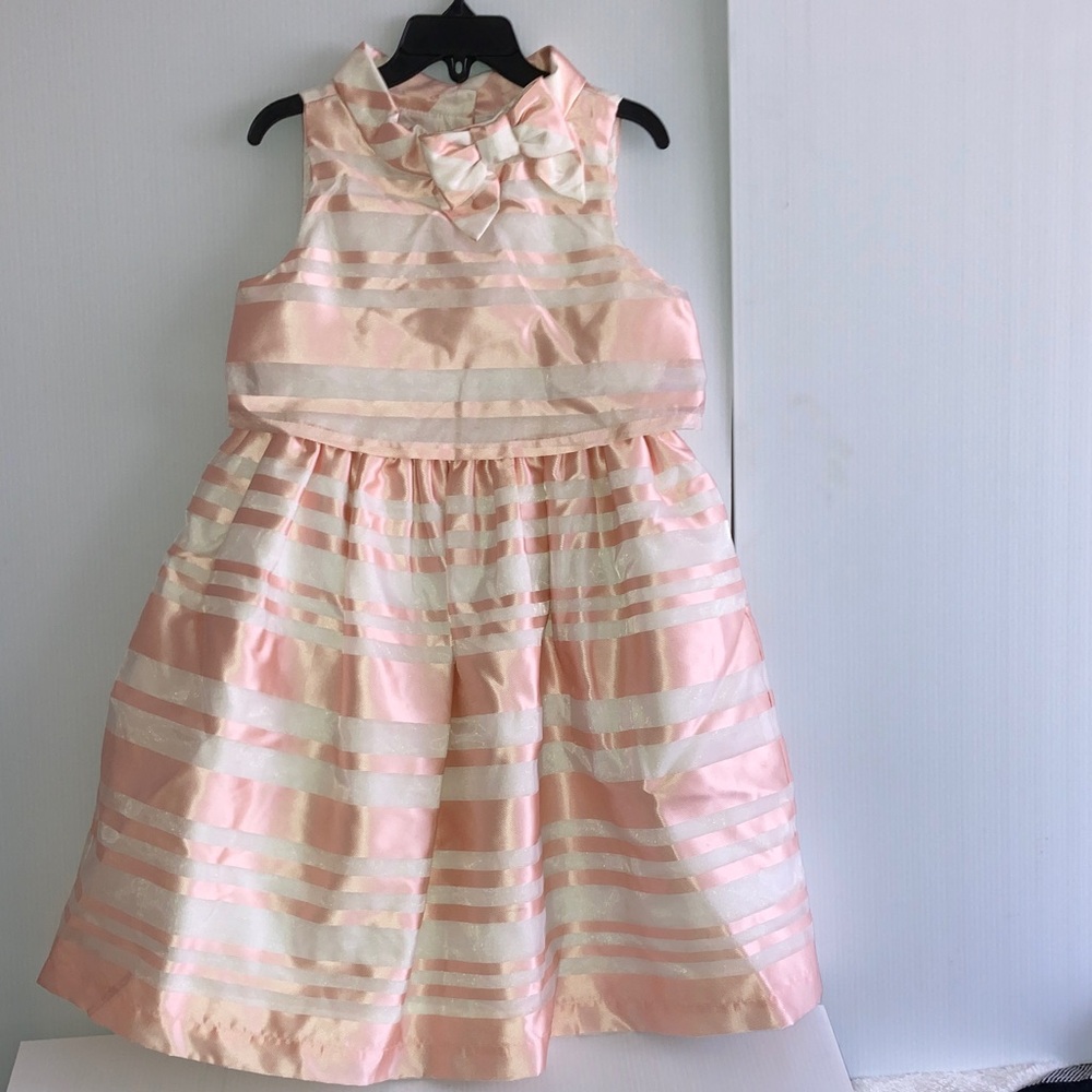 Janie & Jack striped tulle dress holiday party special occasion size 6
